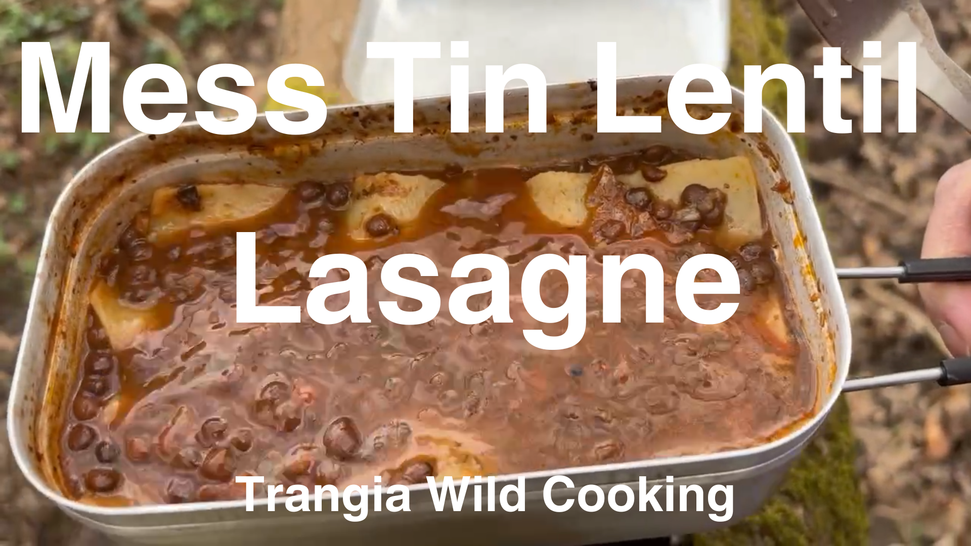 image from Mess tin lentil lasagne